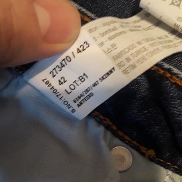 Zara Basic Denim 1975 skinny jeans sz 10 - Picture 7 of 7